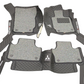 Alfombras Impermeables Dobles Hechas con cuero ecológico artificial ala medida exacta de cada automóvil 3 Filas de Alfombras 7 a 9 Asientos del Automóvil ( NO INCLUYE ALFOMBRAS DE MALETERO O CAJUELA )
