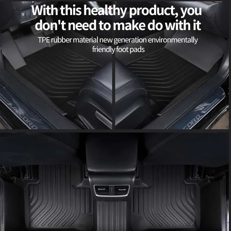 For Lexus ES 300h XV60 2013 2014 2015 2016 2017 2018 Accessories TPE Auto Floor Mat Foot Panel Line Carpet Pad Waterproof Parts