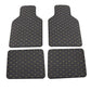 Car Floor Mats 4 Pcs Universal PU Leather Floor Mats Liners For Cars Truck SUV Front Rear Mats Foot Pad Car Accessories