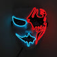 Halloween Carnival Party Costume Decoration Luminous LED Mask Halloween Mask LED Maske Light Up Party Masks for Glow Party