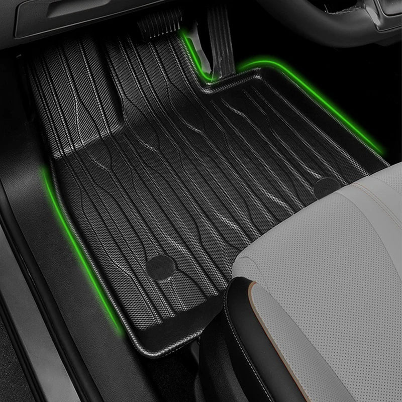 TPE Car Floor Mats For BYD Song Pro Dmi 2024 2025 Cargo Liners Waterproof Non-slip Seat Back Protector Trunk Mats Car Carpet