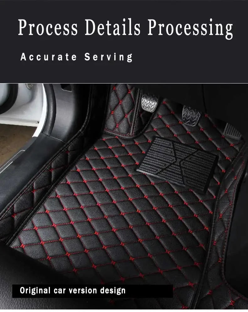 Trunk Carpets Car Floor Mats For Peugeot 308 t9 2019 2018 2017 2016 Auto Interior Custom Waterproof Anti Dirty Rugs Foot Covers