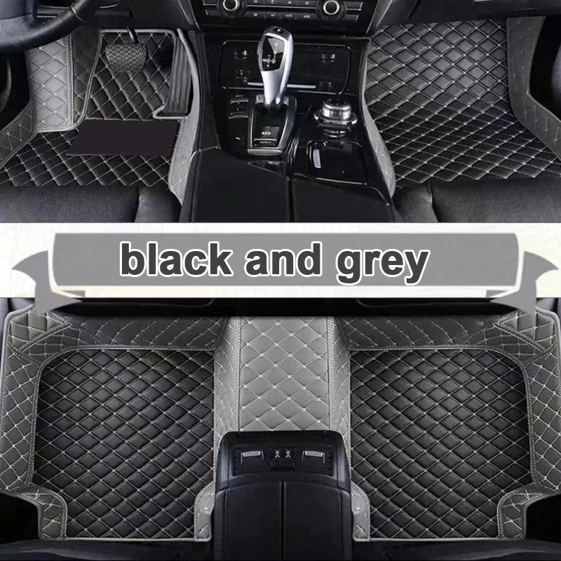 Floor Mats For VW Volkswagen Taos Tharu 2020~2023 Waterproof Tapetes Para Automovil Car Mats Alfombra para Auto Car Accessories