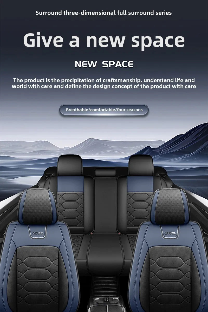 5D Car Seat Covers for Dodge Journey Charger Challenger Dart Caliber Durango Avenger Magnum Grand Caravan Car Accessories