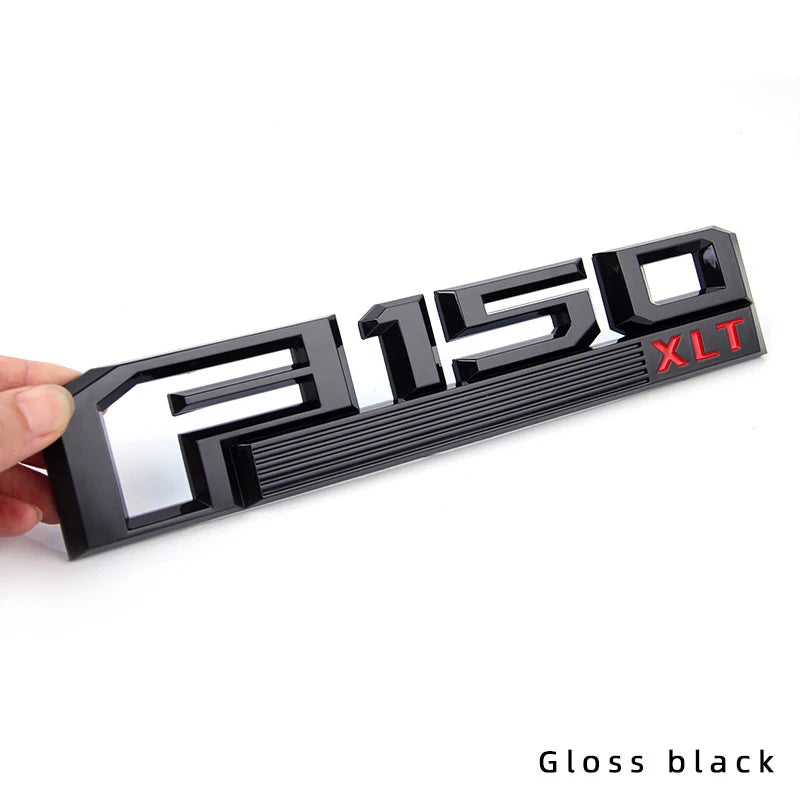 2PCS ABS Car sticker emblem accessories auto decal badge styling for Ford F-150 raptor xlt lARIAT   Logo