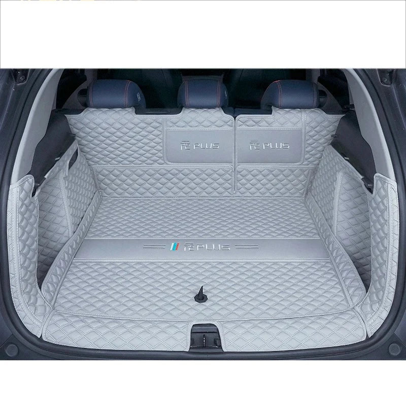 Custom For BYD Atto 3 Yuan Plus 2023 2024 2025 Car Rear Trunk Mat Cargo Boot Liner Tray Rear Boot Luggage Floor Carpet Tray Acce