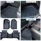 3D TPE Car Floor Mats Floor Liners for Ford Ranger Raptor 2018 2019 2020 2021 2022 Waterproof High Edge Mat 4x4 Car Accessories