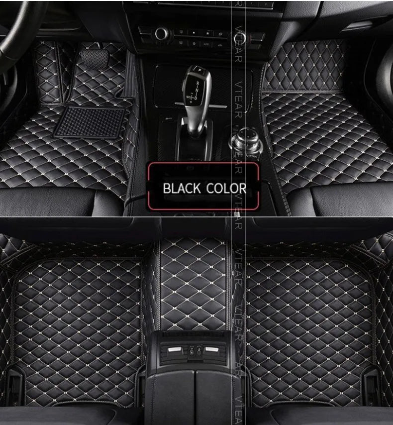 Vtear Car Floor Mats Cover PU Carpet Non-Slip Pads Protector Styling Interior Decoration Accessories For Haval New F7 2024 2025