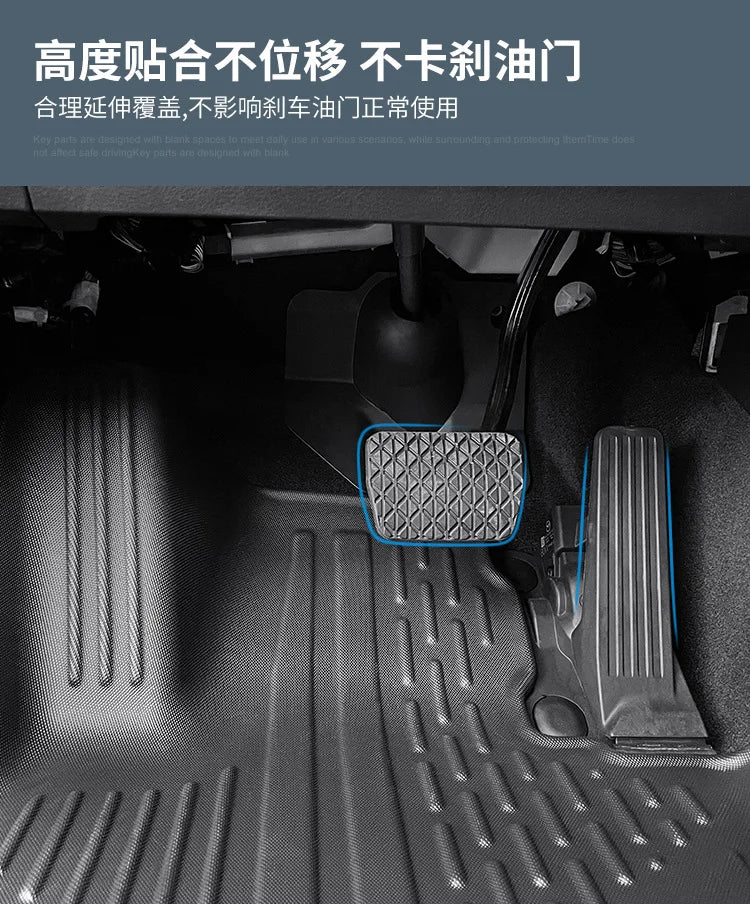 For Mazda CX-50 CX50  Floor Mats Trunk Mats All Weather Front Rear Cargo Liner Mat  Waterproof Anti-Slip Foot Pads Accessories