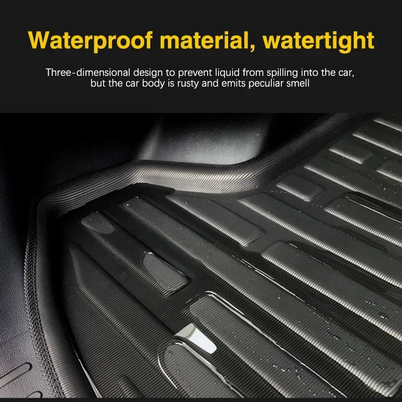 For Nissan Bluebird Altima U13 Accessories 1992~1997 Auto Trunk Mat Floor Tray Liner Cargo Boot Carpe Waterproof Anti-slip EVA