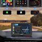 7" IPS Touchscreen Portable Car Stereo with Wireless CarPlay and Android Auto CarPlay Screen for Car, Portrait & Landscape