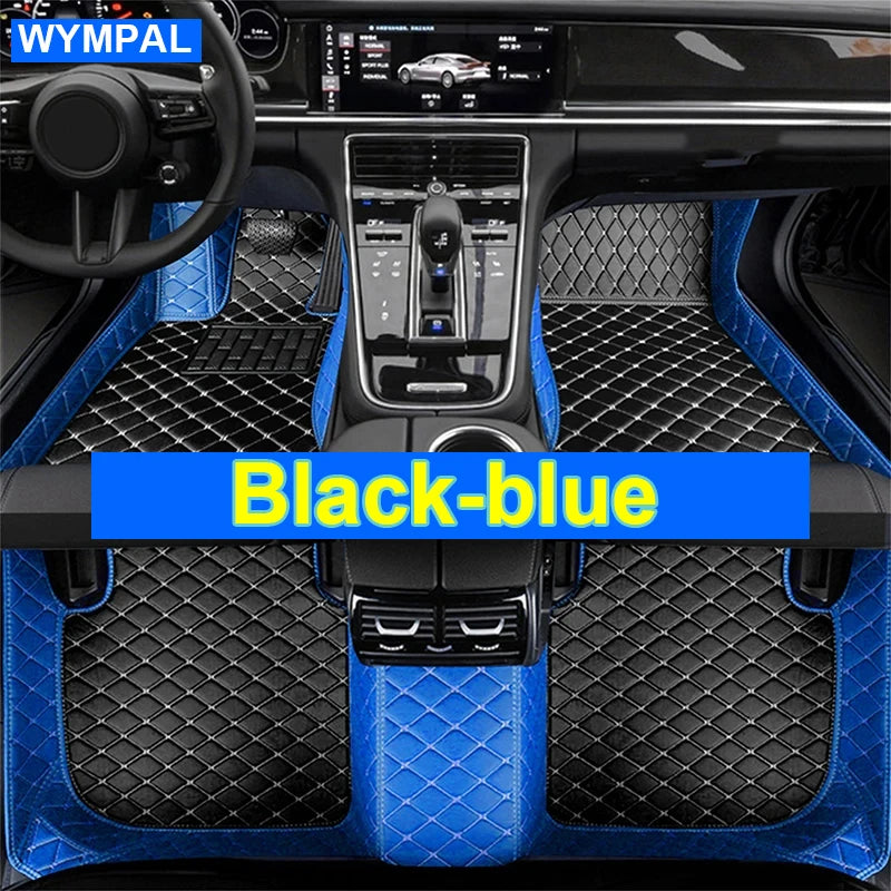 Custom Made Leather Car Floor Mats For Dacia Duster 2010 2011 2012 2013 2014 2015 2017 Carpets Rugs Foot Pads Accessories