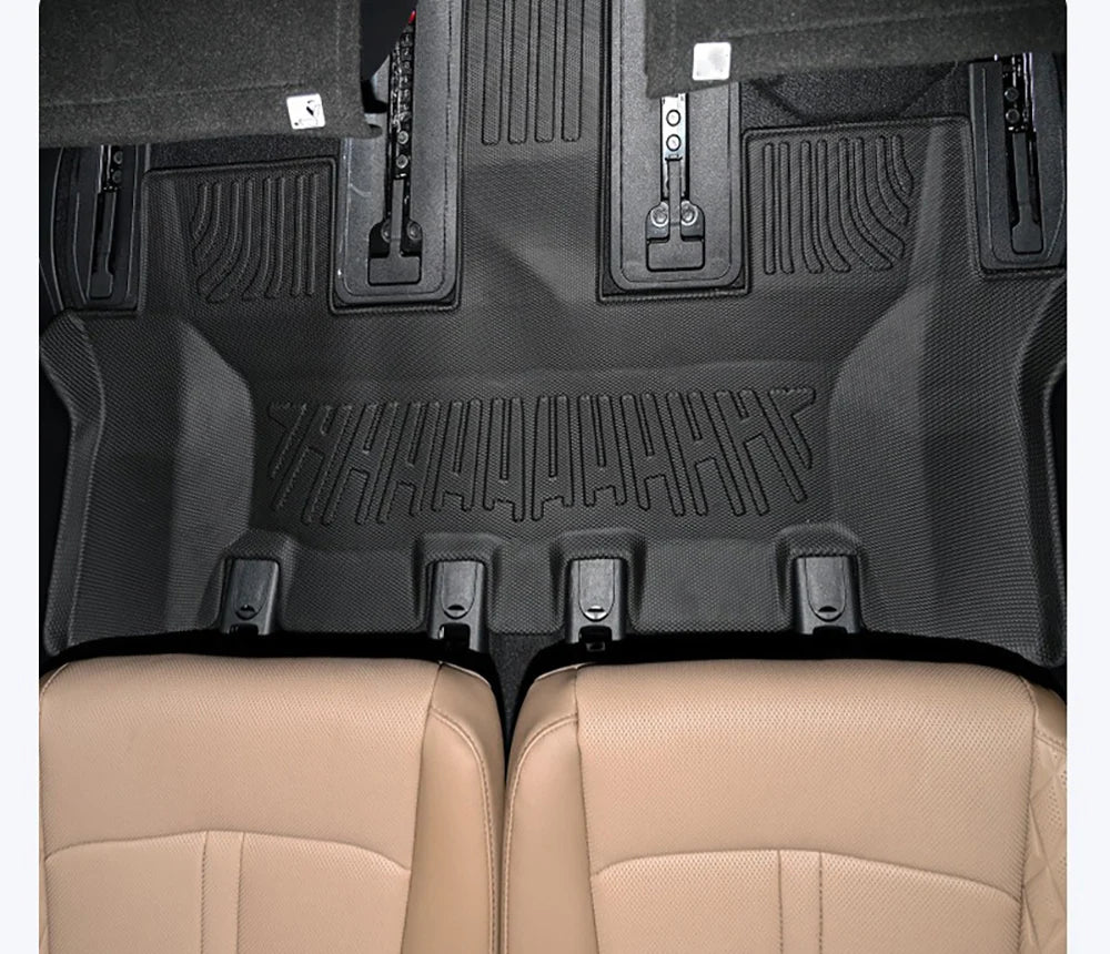 All Weather Floor Mats Cargo Liner for 2021 - 2024 2025 Kia Sorento Hybrid TPE Car Trunk Mat with Backrest Pad PHEV & HEV