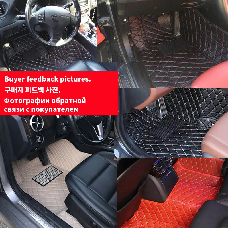 Car Floor Mat For Seat León 5F 2013~2019 Waterproof Tapete Automotivo Para Carro Car Mats Set Alfombra Para Auto Car Accessories