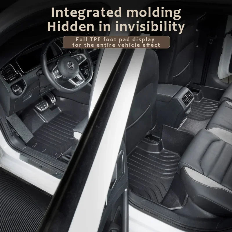 Car TPE Floor Mat For Great Wall GWM Haval F7 2024~2026 PHEV Dirt-resistant Carpet LHD Foot Pad Full Set Rug Tappeto Accessories