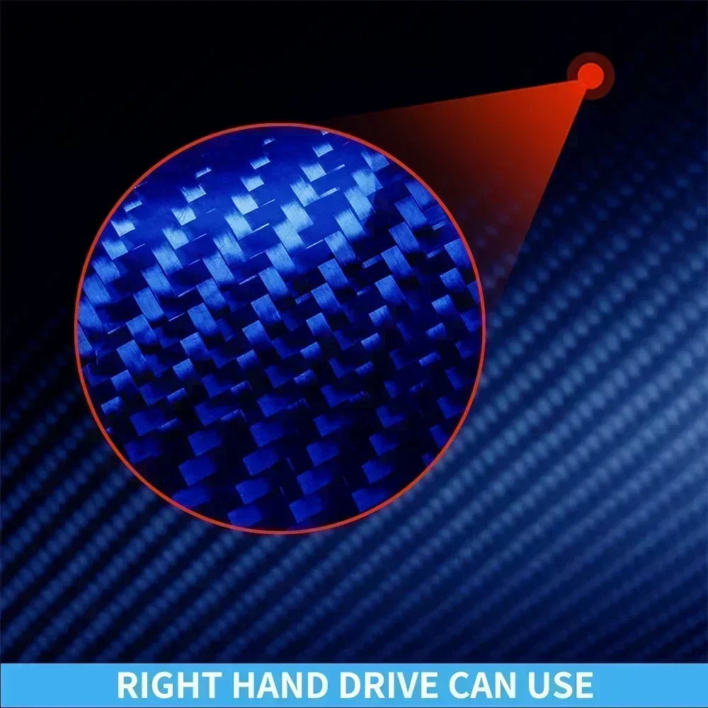 For Chrysler 300 300C 2015-2021 Carbon Fiber Center Console Dashboard Panel Interior Cover Stickers Auto Trim Car Accessories