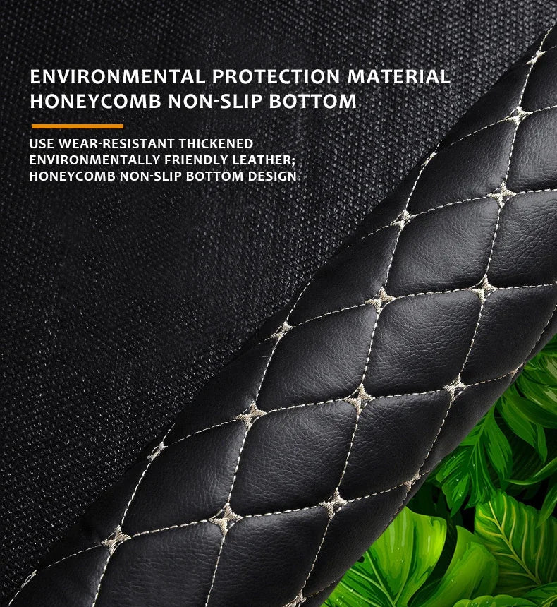 Car Trunk Mats For Peugeot 5008 2017 2018 2019 2020 2021 2022 2023 Auto Cargo Liner Carpets Accessories Products Automobiles