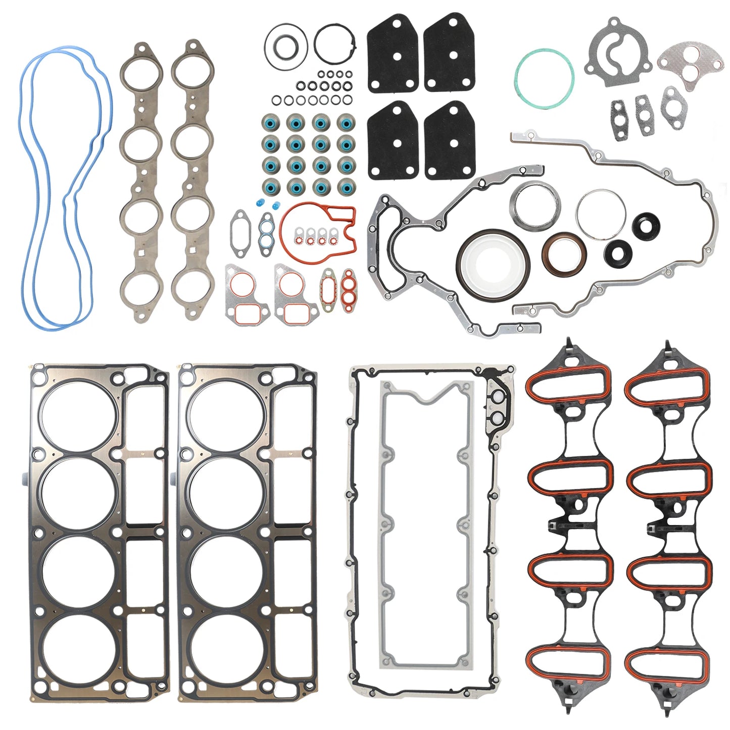 1set Full Gasket Set HS26191PT-1 For Chevrolet Tahoe Suburban GMC Yukon Buick Rainier 5.3L 4.8L New Car Parts