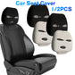 Car Seat Headcover Halloween Funny Mask Universal Car Seat Cover Decoration Car Seat Headcover Auto Interior Seats Decor