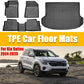 TPE Car Floor Mats for Kia Seltos 2024-2025 All-Weather Waterproof Non-Slip Trunk Protector Left-Hand Drive Car Interior Parts