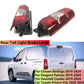 Red Car Rear Tail Light Lamp For Peugeot Partner Citroen Berlingo For Vauxhall Combo 2019-2024 Taillights 9819235880 9808243182