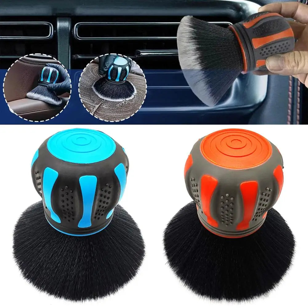 Multi-Purpose Detailing Brush Soft Bristles For Dusting or Scrubbing Interior & Delicate Surfaces Car cleaning tools