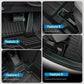 For Hyudnai Santa Fe 3 Maxcruz LWB XL DM NC 2013~2020 Car Floor Mats TPE Material Anti-dirty Anti-slip Foot pad Cover Carpet Pad