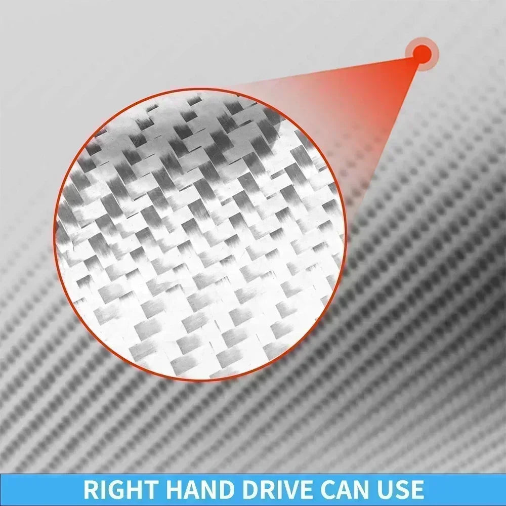 For Chrysler 300 300C 2015-2021 Carbon Fiber Center Console Dashboard Panel Interior Cover Stickers Auto Trim Car Accessories