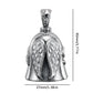 Riding Bell Angel Guardians Biker Riding Bell Portable Motorcycle Accessories For Biker Riders Motorcycle Bicycle Valentine Gift