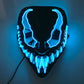 Halloween Carnival Party Costume Decoration Luminous LED Mask Halloween Mask LED Maske Light Up Party Masks for Glow Party