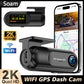 Dash Cam WiFi 2.5K,Car Camera with APP,Dashcams with WDR Night Vision, 24H Parking mode, Loop Recording, G-Sensor,GPS Module