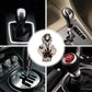 Hoodie Car Gear Shift Cover Halloween Decorative Protector Car Hoodie Decorated Shifter Cover For Vehicles Suvs Rvs Cars