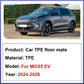 LHD For MGS5 EV ES34 2024 2025 MG ES5 TPE Floor Mats Cargo Foot Pad Tray Waterproof Full Set Rug Tappetos Internal Car Accessory