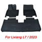 Wholesale Car Floor Mats for Lixiang L7 2023 2024 2025 Waterproof Non-slip Foot Pad TPE Car Carpet Black Floor Liners Trunk Mats