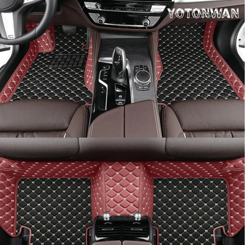 Car Floor Mat For Seat León 5F 2013~2019 Waterproof Tapete Automotivo Para Carro Car Mats Set Alfombra Para Auto Car Accessories