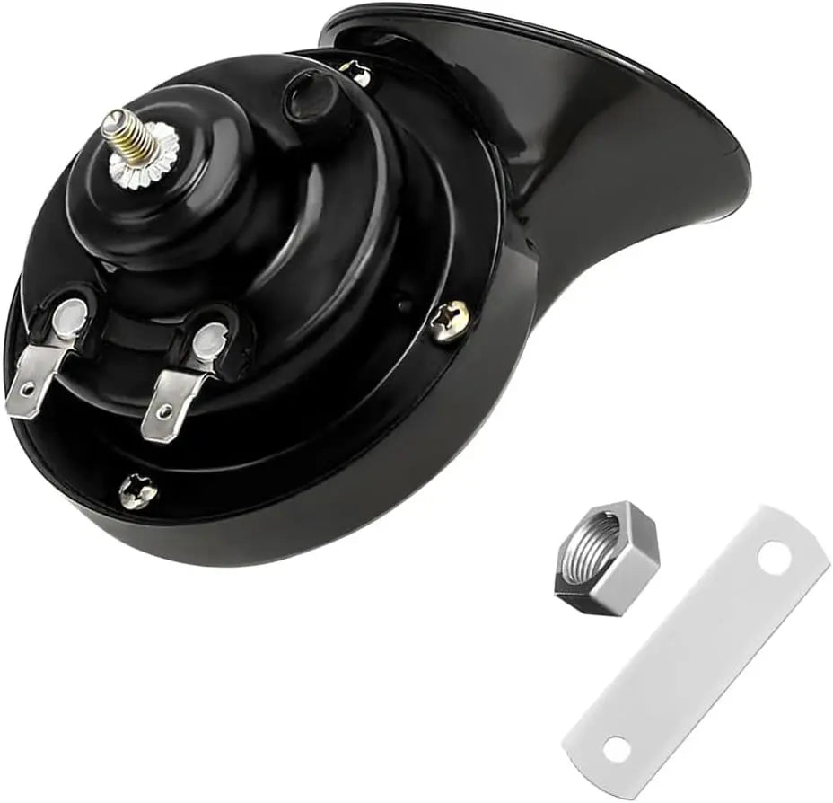 Double Trumpet Train Air Horn 12V 300DB Super Loud Waterproof Electric Snail Horn Kit for Pickup Truck Jeep Motorcycle Boat