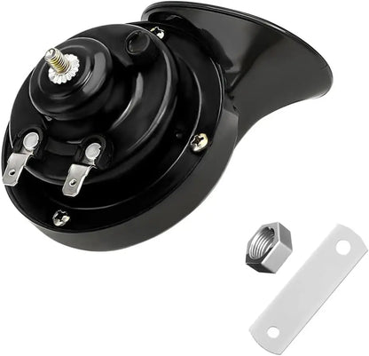 Double Trumpet Train Air Horn 12V 300DB Super Loud Waterproof Electric Snail Horn Kit for Pickup Truck Jeep Motorcycle Boat