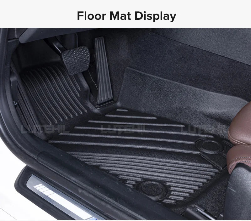 Custom TPE Car Floor Mat For Volvo XC60 2018-2024 2023 2022 2021 2020 2019 Waterproof Carpet Cover Interior Protector Accessorie