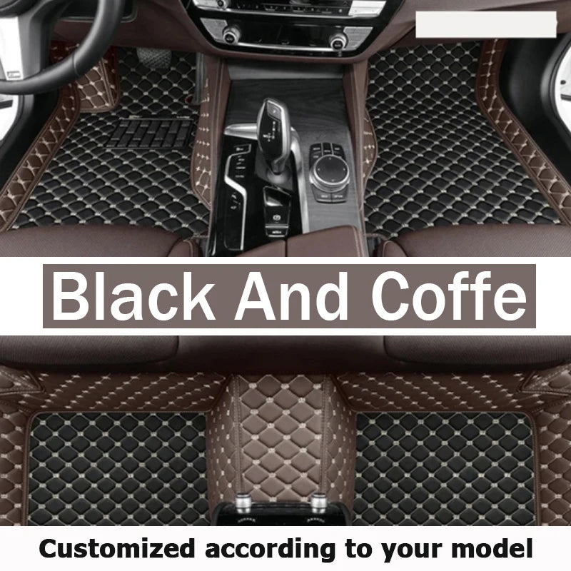 Floor Mats For VW Volkswagen Taos Tharu 2020~2023 Waterproof Tapetes Para Automovil Car Mats Alfombra para Auto Car Accessories