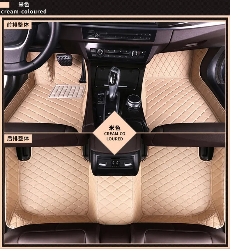 Car Floor Mat for Nissan Sentra Sylphy B18 2020~2023 2021 2022 Panel Foot TPE Liner Carpet Pad Custom Cover Rug Part Accessories