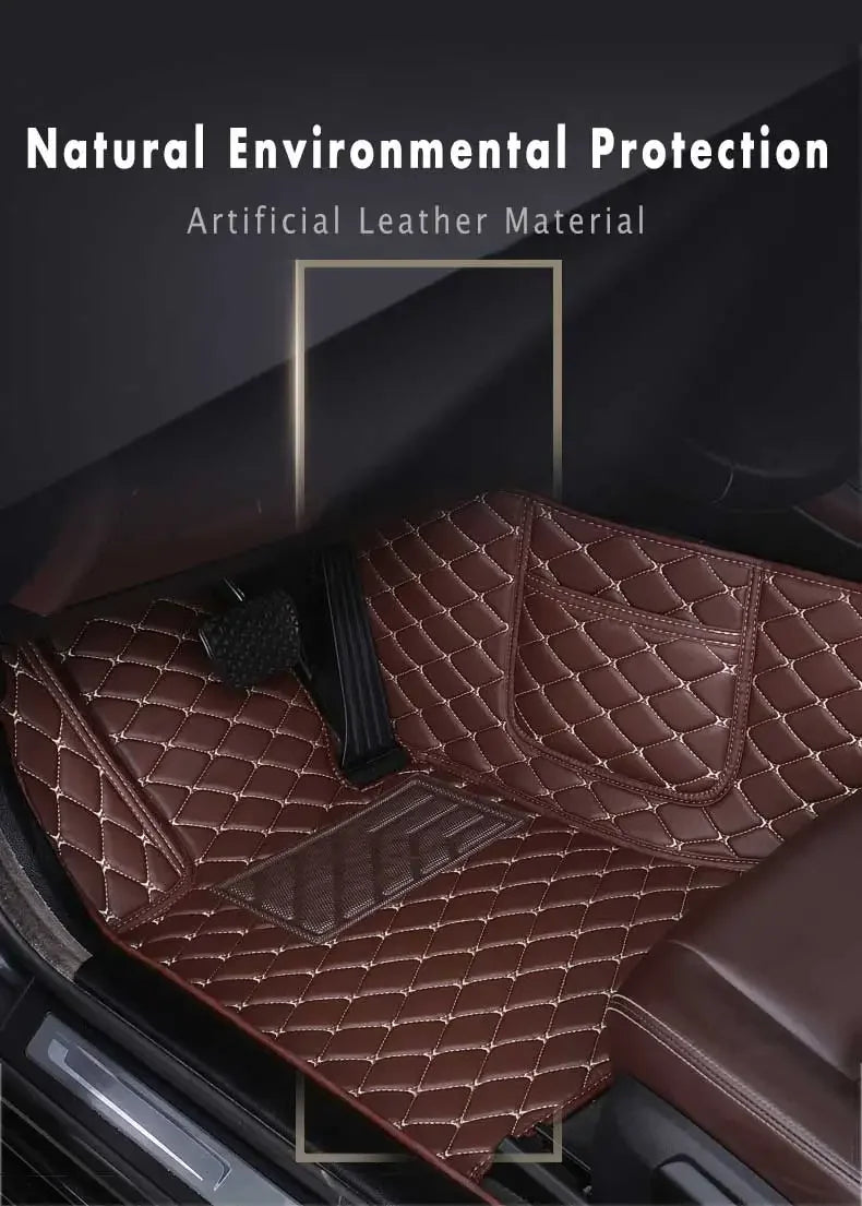 Trunk Carpets Car Floor Mats For Peugeot 308 t9 2019 2018 2017 2016 Auto Interior Custom Waterproof Anti Dirty Rugs Foot Covers