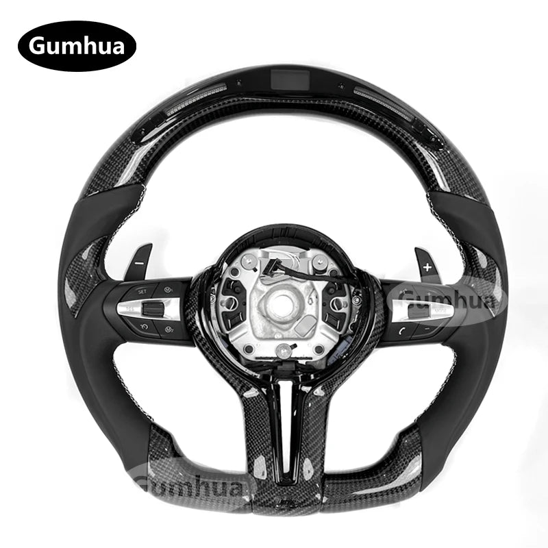 M Sport LED Steering Wheel For M1 M2 M3 M4 M5 M6 F30 F31 F32 F35 F36 F48 F52 F01 F02 F03 F10 F11 F13 F15 F16 F20 F21 F22 F25 F23