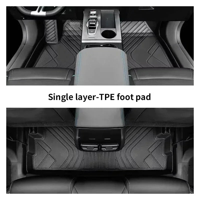 TPE Auto Floor Mats For Hyundai Ioniq 5 N Cars Accessories 2024 2025 2026 Cargo Liner Rug Foot Pad Cover Rugs Water Proof Mat