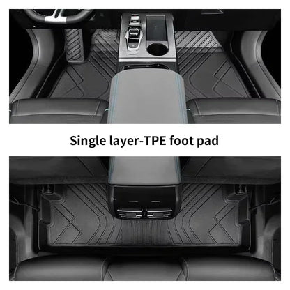 TPE Auto Floor Mats For Hyundai Ioniq 5 N Cars Accessories 2024 2025 2026 Cargo Liner Rug Foot Pad Cover Rugs Water Proof Mat