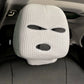 Car Seat Headcover Halloween Funny Mask Universal Car Seat Cover Decoration Car Seat Headcover Auto Interior Seats Decor