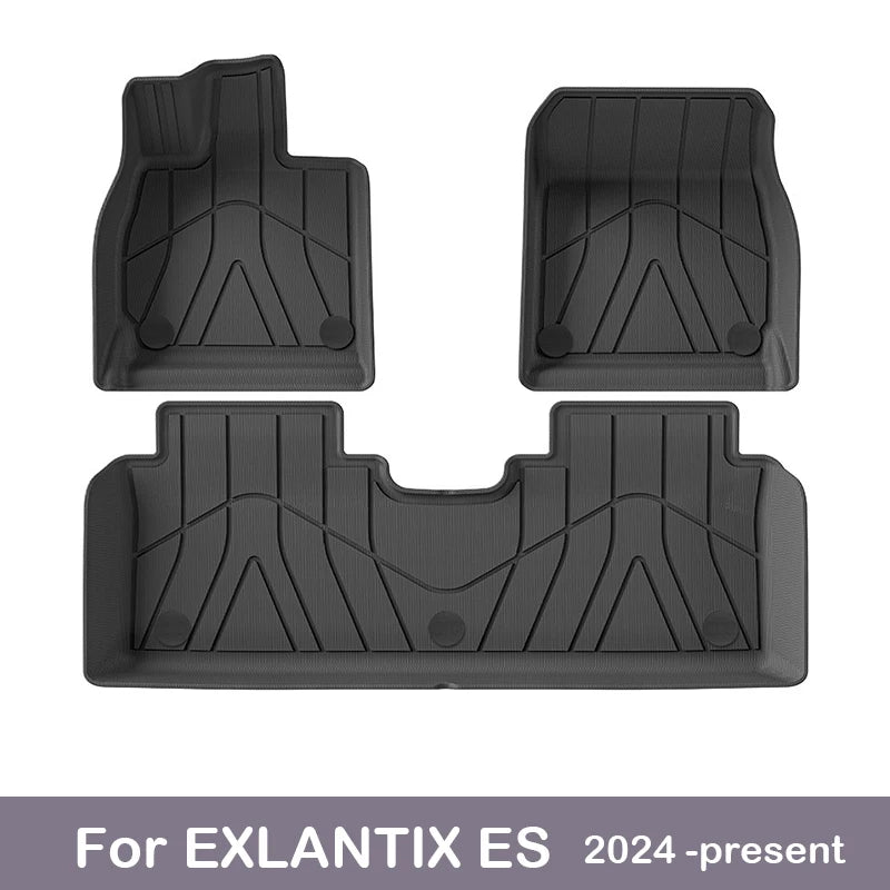 Car Floor Mats for EXLANTIX ES 2025 2024-present Trunk Mats Cargo Liner Protector Waterproof Non-slip Foot Pad Carpet Kits