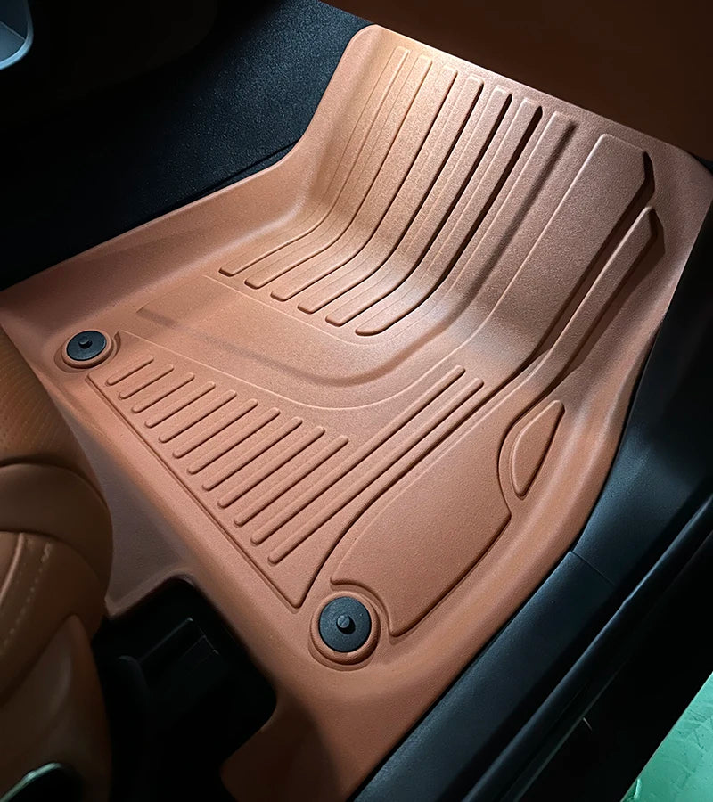 Wholesale Car Floor Mats for Lixiang L7 2023 2024 2025 Waterproof Non-slip Foot Pad TPE Car Carpet Black Floor Liners Trunk Mats