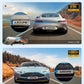 AZDOME PG17 12" WiFi Mirror Dash Cam 4K Front and 1080P Rear View Mirror Camera for Cars Dual Camera Waterproof Backup Camera