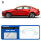 For Mazda 3 2019-2025 TPU Paint Protection Film Pre-cut PPF Anti-Scratch Car Body Clear Bra Resistant Invisible Car Accessories