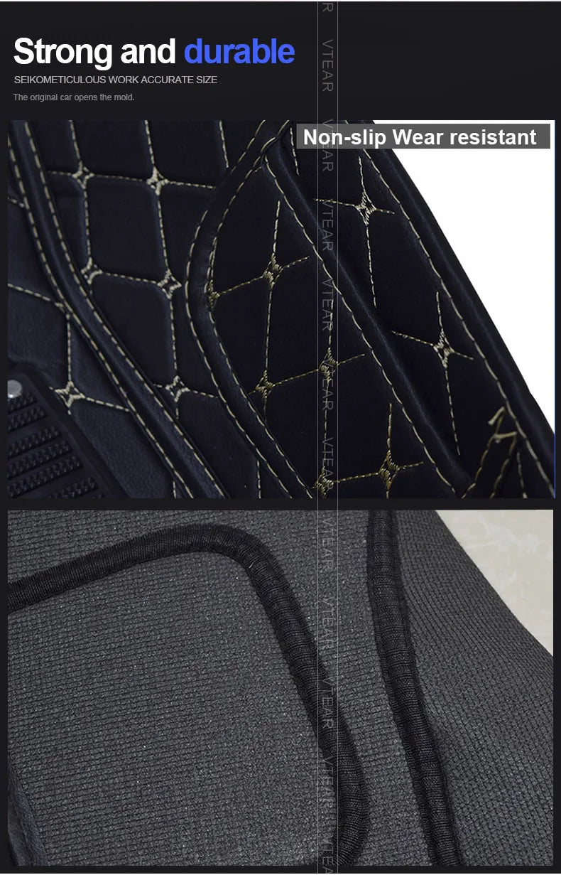 Vtear Car Carpet Cover Decoration Dustproof Floor Mat Accessories Interior Anti Dirt Pad Non Slip Parts For Chery Exeed RX 2024